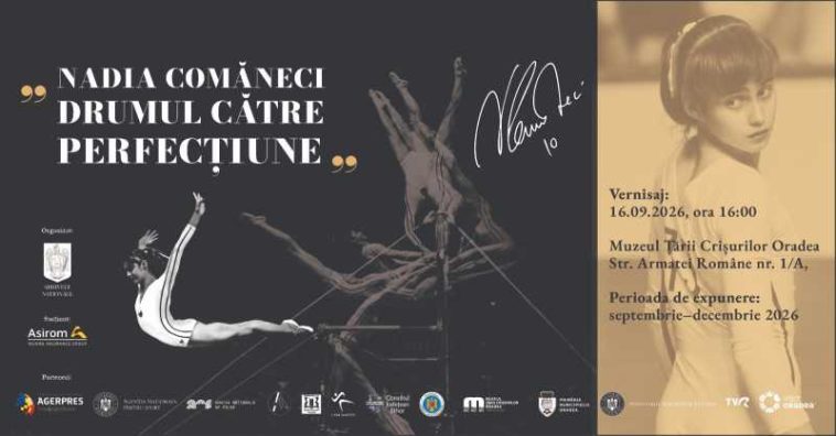 #AnulNadia/Bihor: Expoziția dedicată Nadiei Comăneci, reconfigurată, va rămâne trei luni la MTC din Oradea