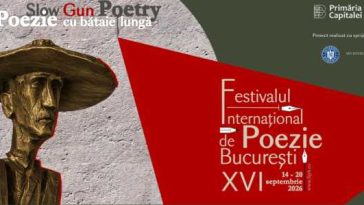 Festivalul Internațional de Poezie București – între 14 și 20 septembrie; peste 50 de evenimente, reunite în program