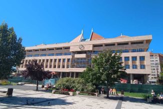 Harghita: Palatul Administrativ din Miercurea-Ciuc, aproape finalizat; lucrările de reabilitare ar urma să se încheie în decembrie