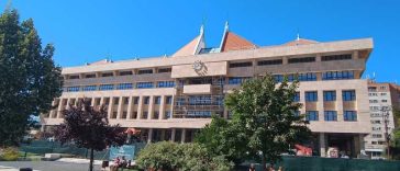 Harghita: Palatul Administrativ din Miercurea-Ciuc, aproape finalizat; lucrările de reabilitare ar urma să se încheie în decembrie