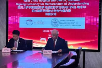 Mureș: Parteneriat pentru dezvoltarea Spitalului Clinic Universitar, semnat între UMFST și West China Hospital