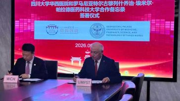 Mureș: Parteneriat pentru dezvoltarea Spitalului Clinic Universitar, semnat între UMFST și West China Hospital
