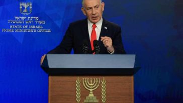 Premierul israelian Benjamin Netanyahu afirmă că Iranul este pe cale să se prăbușească