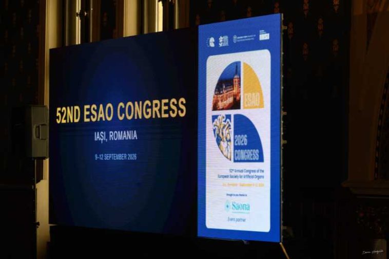 Congresul Anual al Societății Europene pentru Organe Artificiale, pentru prima dată la Iași