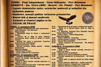 Brăila: Păsări de pradă, în premieră la Festivalul ‘Vladislav I’; două milenii de istorie, reconstituite în trei zile