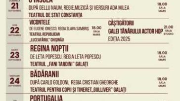 Brăila: Trupe din țară și de la Chișinău, la Festivalul Internațional de Teatru și Arte Performative