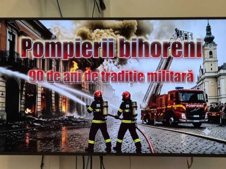 Bihor: Prima structură militară românească de pompieri din Oradea, sărbătorită la 90 de ani, cu ocazia zilei de 13 Septembrie