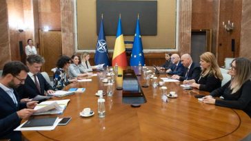 Premierul interimar – întrevedere cu Hadja Lahbib, comisarul pentru egalitate și gestionarea situațiilor de criză