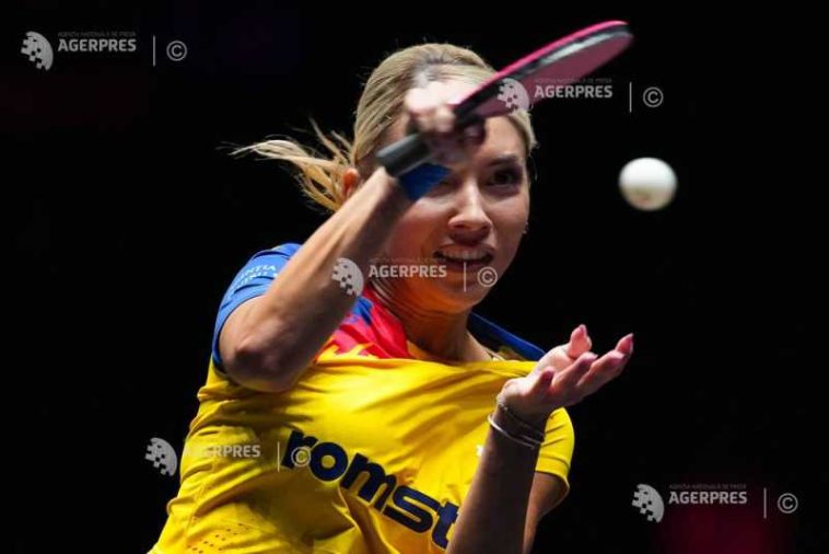 Tenis de masă: Bernadette Szocs, calificată în sferturile turneului WTT Champions Macao 2026
