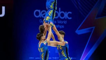 Gimnastică aerobică: Românii s-au calificat în finalele la individual masculin și grup la Mondiale