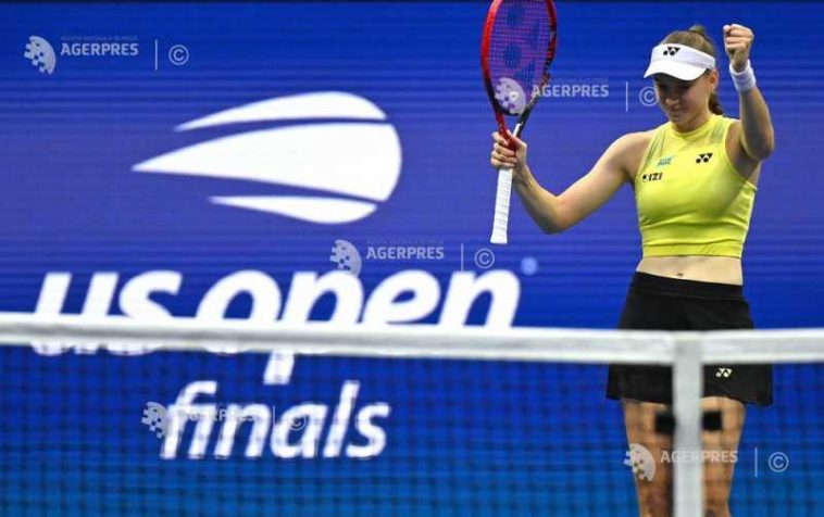 Tenis: ‘Să mă trezesc luni va fi ceva incredibil’, a spus Elena Rîbakina după victoria de la US Open