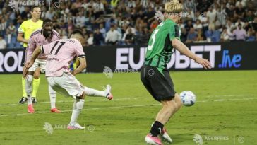 Fotbal: Juventus, învinsă de Sassuolo în Serie A