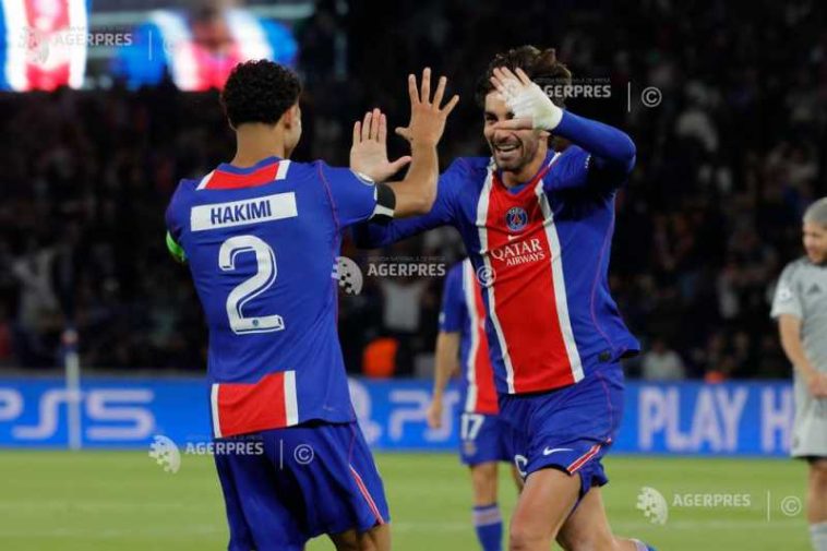 Fotbal: PSG a obținut prima sa victorie în Ligue 1 în acest sezon