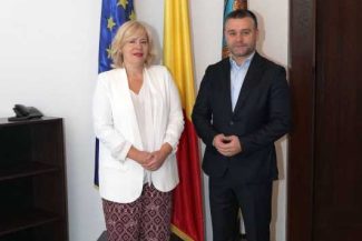 Ciprian Ciucu a discutat cu ambasadoarea Croației despre o posibilă colaborare între București și Zagreb