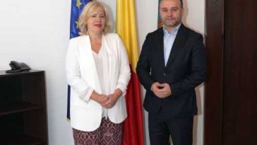 Ciprian Ciucu a discutat cu ambasadoarea Croației despre o posibilă colaborare între București și Zagreb