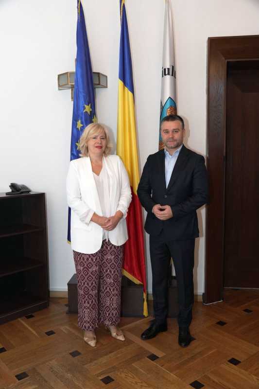Ciprian Ciucu a discutat cu ambasadoarea Croației despre o posibilă colaborare între București și Zagreb