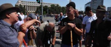 Oierii protestează marți în Piața Victoriei