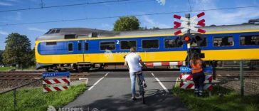 Circulația trenurilor, perturbată în centrul și nordul Olandei în urma unui act de sabotaj