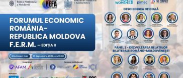 A doua ediție a Forumului Economic România-Republica Moldova, joi, la Chișinău