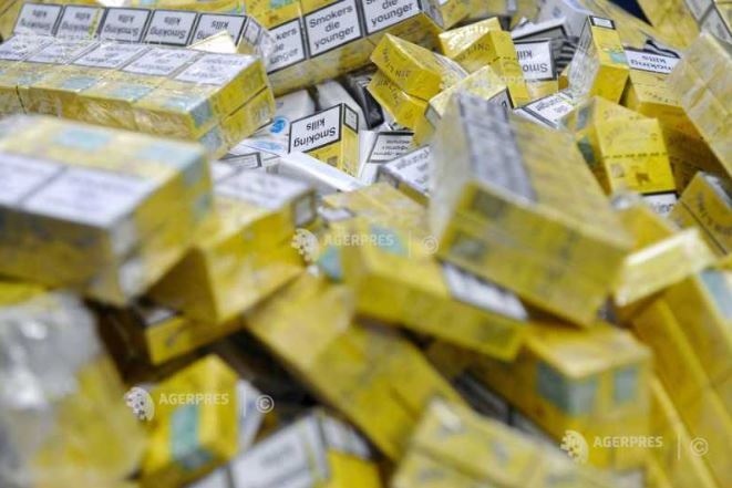 Peste un milion de țigarete de contrabandă, descoperite de echipele mobile ale AVR în județul Ilfov