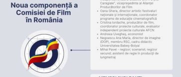 Ministerul Culturii anunță noua componență a Comisiei de Film
