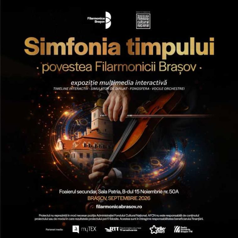Brașov: Expoziție interactivă despre istoria Filarmonicii la aniversarea a 148 de ani