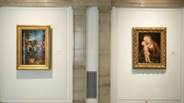MNAR/Două valoroase opere de artă aparținând școlii germane revin, după restaurare, în Galeria de Artă Europeană