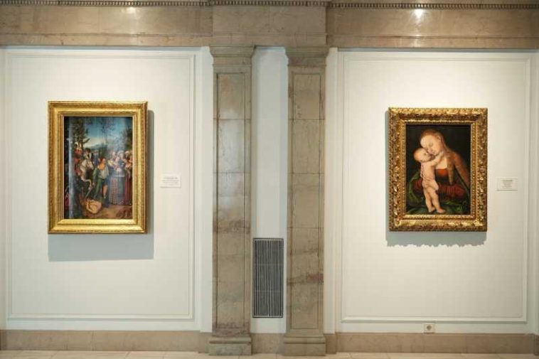 MNAR/Două valoroase opere de artă aparținând școlii germane revin, după restaurare, în Galeria de Artă Europeană