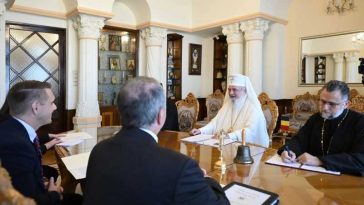 Reprezentanți ai Departamentului de Stat american – primiți de Patriarhul BOR; libertatea religioasă – pe agenda întrevederii