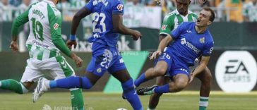 Fotbal: Betis Sevilla a urcat pe podium în La Liga, după victoria cu Getafe