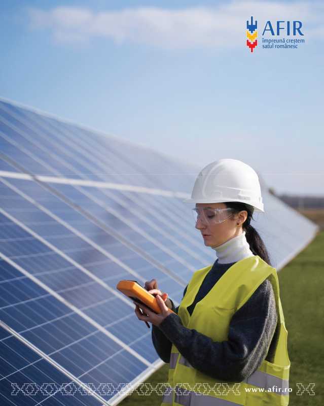 AFIR deschide sesiuni de finanțare pentru proiecte de energie regenerabilă și stocare, din 28 septembrie