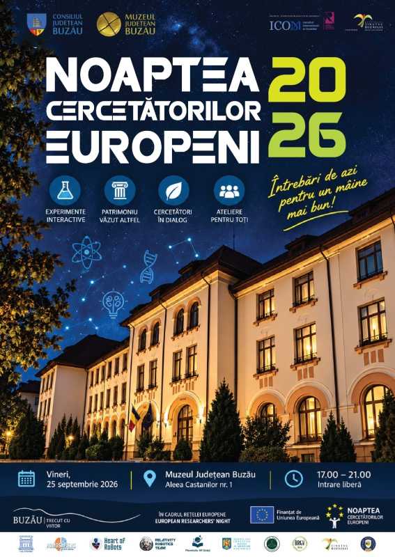 Buzău: Trei echipe de robotică, cu rezultate deosebite la nivel internațional, vor fi prezente la ‘Noaptea Cercetătorilor Europeni’