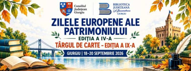 Giurgiu: Biblioteca Județeană a dat startul Zilelor Europene ale Patrimoniului