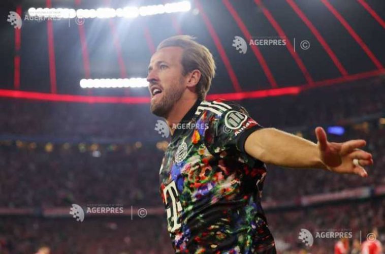 Fotbal: Victorie la scor pentru Bayern Munchen, 7-0 cu Union Berlin, și record pentru Harry Kane