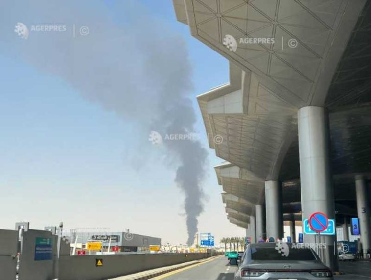 Arabia Saudită: Explozii la Riad și incendiu în apropierea aeroportului, după o alertă despre posibile atacuri aeriene