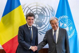 UPDATE Nicușor Dan s-a întâlnit cu Antonio Guterres la începutul vizitei la ONU, şi cu ambasadorul SUA la ONU, Mike Waltz