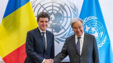 UPDATE Nicușor Dan s-a întâlnit cu Antonio Guterres la începutul vizitei la ONU, şi cu ambasadorul SUA la ONU, Mike Waltz