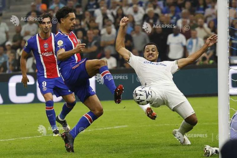 Fotbal: PSG a câștigat ‘Le Classique’, 2-1 cu Olympique Marseille, chiar pe Velodrome