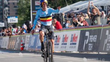 Ciclism: Remco Evenepoel, regele contratimpului pentru al patrulea an consecutiv la Mondiale