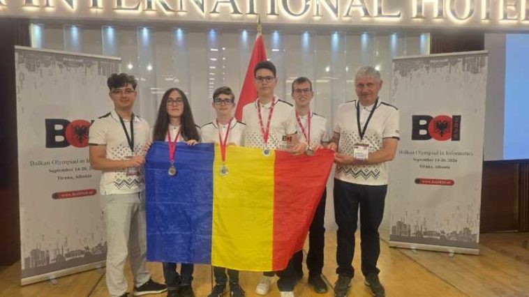 Patru medalii pentru România, la Olimpiada Balcanică de Informatică