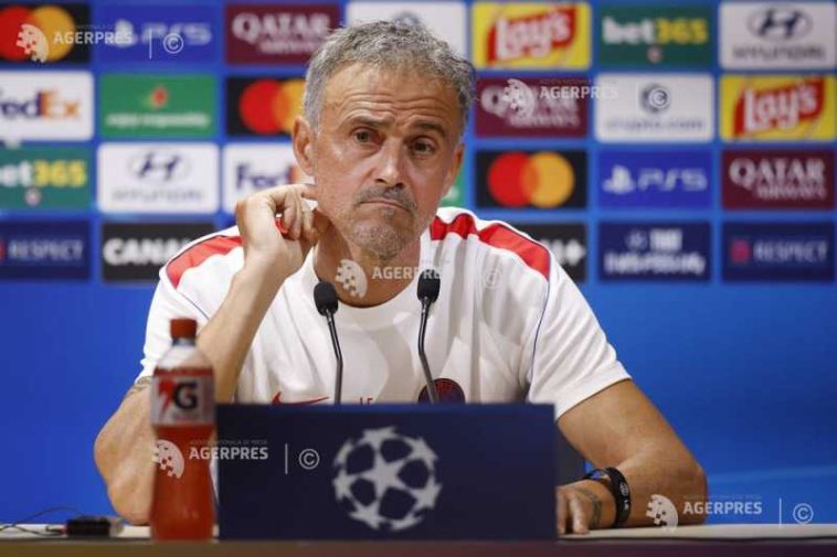 Fotbal: Luis Enrique, antrenorul lui PSG, mulțumit de cele trei puncte din deplasare cu Marseille