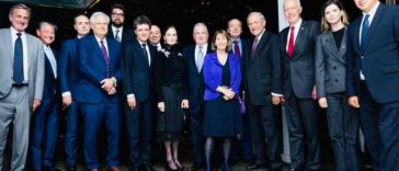 Nicușor Dan – întâlnire cu foști ambasadori ai SUA: Le-am mulțumit pentru contribuția la promovarea României