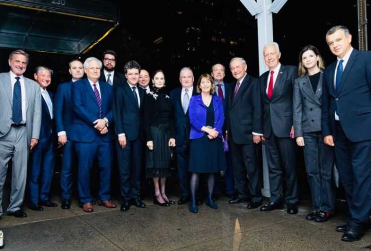 Nicușor Dan – întâlnire cu foști ambasadori ai SUA: Le-am mulțumit pentru contribuția la promovarea României
