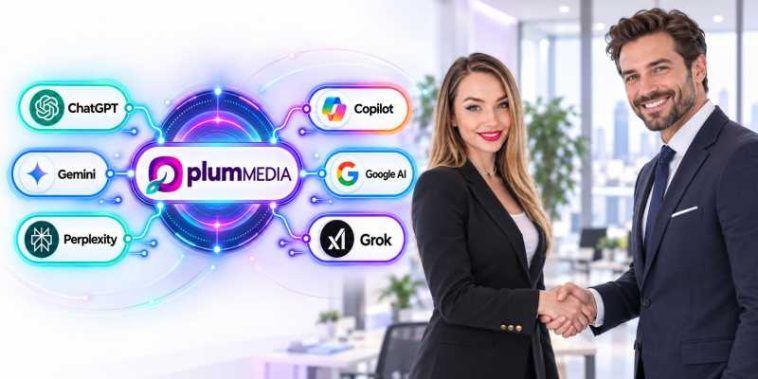 Plum Media lansează serviciul „Vizibilitate AI” pentru brandurile din România: audit gratuit de prezență în ChatGPT, Google AI și alte…