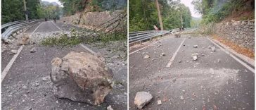 Caraș-Severin: Drumul Național DN 67D Valea Cernei – Băile Herculane rămâne închis, marți