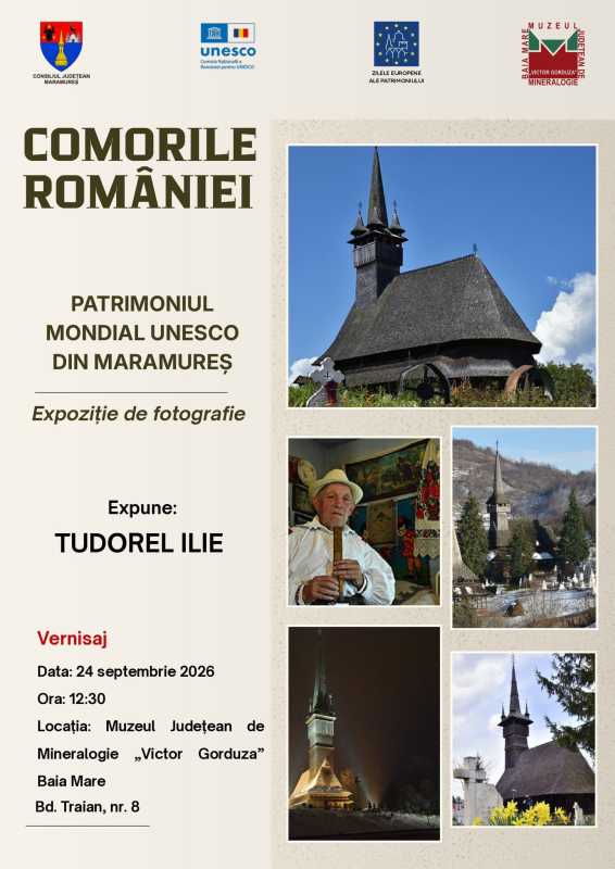 Maramureș: Bisericile de lemn, parte a Patrimoniului Mondial UNESCO, aduse într-o expoziție fotografică