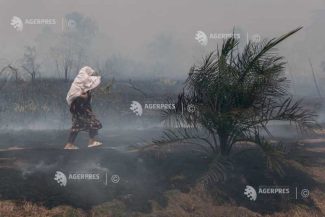 Peste 170.000 de oameni au avut probleme respiratorii provocate de degajările de fum din incendiile din Indonezia