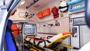 Constanța: Șase persoane transportate la spital după ce un microbuz cu călători s-a răsturnat în apropierea localității Săcele