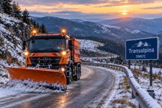 VIDEO Gorj: Revizie pe Transalpina; în zona de creastă se înregistrează vânt puternic și ceață densă pe alocuri
