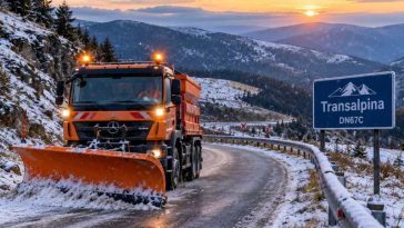 VIDEO Gorj: Revizie pe Transalpina; în zona de creastă se înregistrează vânt puternic și ceață densă pe alocuri